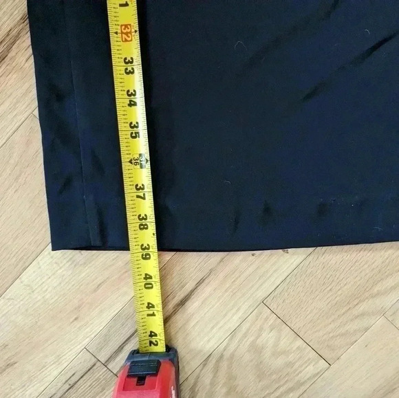 REITMANS plus size CROP pants size  20p all black very chic and classic - Picture 4 of 6